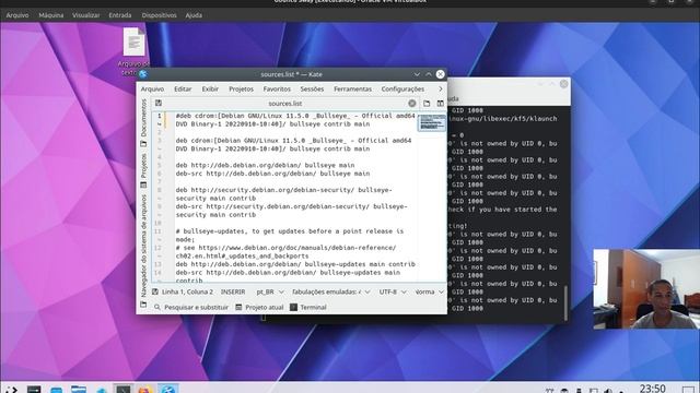 Ativar os repositórios online do Debian 11 смотреть онлайн