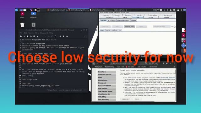 DVWA Brute Force attack by using BurpSuite. смотреть онлайн