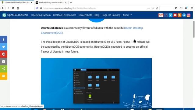 UbuntuDDE 20.04 Remix Visual Tour смотреть онлайн