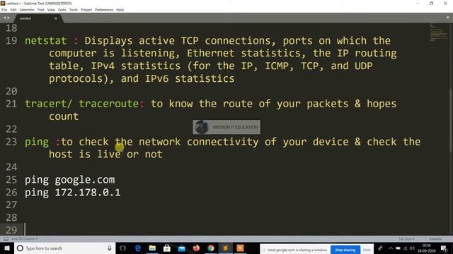 Networking Command Practicals in Kali Linux & Windows | Ethical HAcking смотреть онлайн