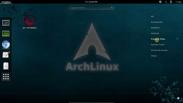 ARCH LINUX running using virtual box for PC смотреть онлайн