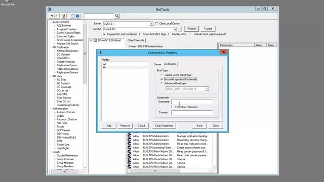 NetTools - How to connect to different directories using Connection Profiles смотреть онлайн