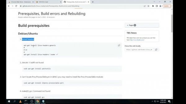 How to install the Linux driver for TBS7230