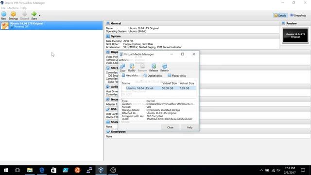 Virtualbox CentOS Parent Disk Multi-Attached смотреть онлайн