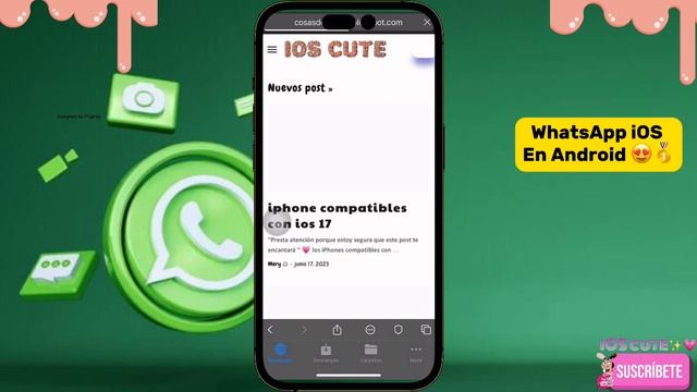 WhatsApp estilo iPhone para Android actualizado #whatsappiphone смотреть онлайн