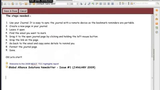Lotus TechJam Quicktips - Dragging and dropping objects in Lotus Notes 8.5 смотреть онлайн