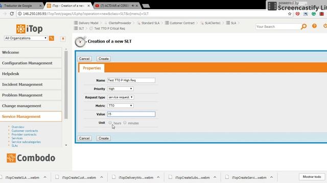 ITop Combodo Create SLTs 10.1 Of 11