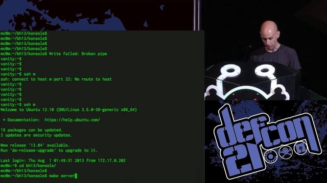 [DEFCON 21] Stepping P3wns: Adventures in full spectrum embedded exploitation (and defense!) смотреть онлайн