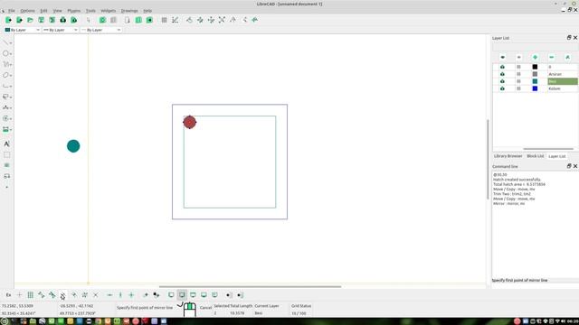 Menggambar Bangunan Sederhana dengan LibreCAD (1) Penampang Kolom Beton смотреть онлайн