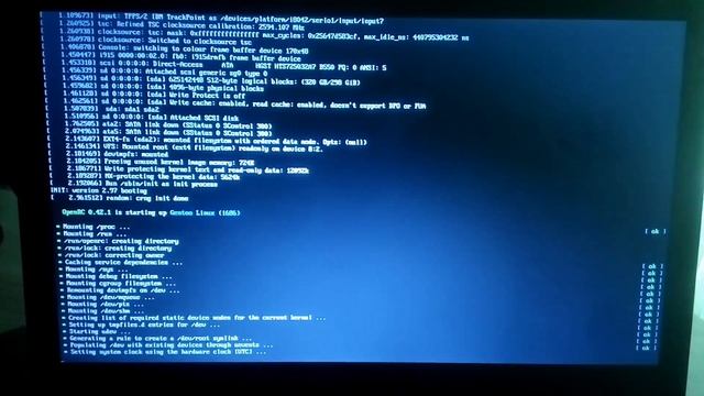 #Gentoo #OpenRC booting on ThinkPad T430, better quality смотреть онлайн