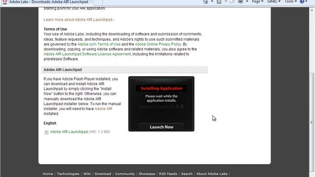 Introduction to the Adobe AIR Launchpad смотреть онлайн