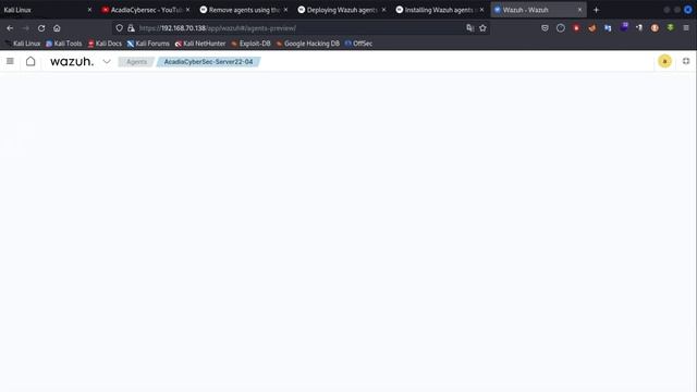 #3 - Cybersécurité - SIEM Deploiement Et Suppression Des Agents Linux Serveur Et Windows Serveur.