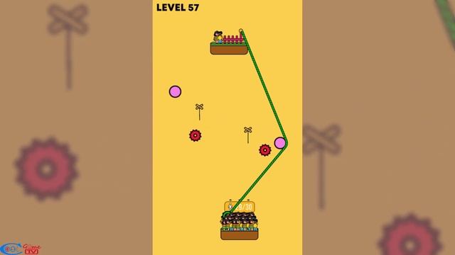 Rope Rescue! - Unique Puzzle Part 2 - Gameplay Walkthrough (Android, iOS) смотреть онлайн