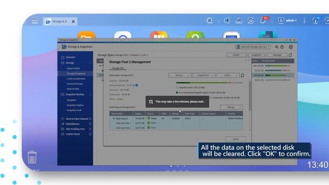 QNAP Tutorial | Online RAID Level Migration - QTS (EN) смотреть онлайн