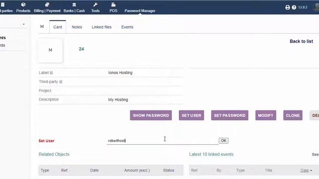 Passwords Manager for Dolibarr смотреть онлайн