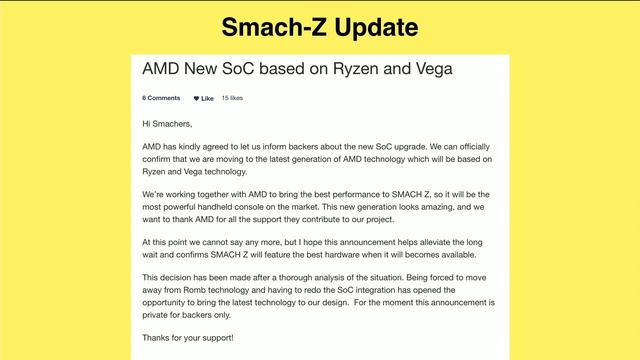 Smach Z Now Claims AMD Partnership? смотреть онлайн