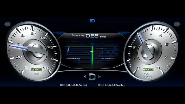 3D Automotive Instrument Cluster HMI смотреть онлайн