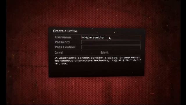 GFxMenu: Login and Create Profile Menu Test смотреть онлайн