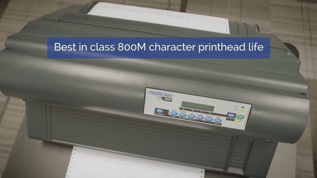 Printronix S809 Serial Dot Matrix Printer смотреть онлайн