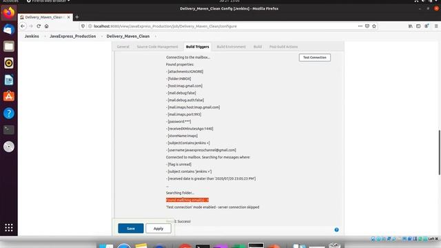 #28.Jenkins - How to trigger job with Email | Poll MailBox Trigger | 2020 смотреть онлайн