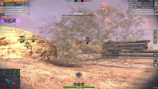 60TP - 9000 DMG 4 KILLS ● WoT Blitz смотреть онлайн