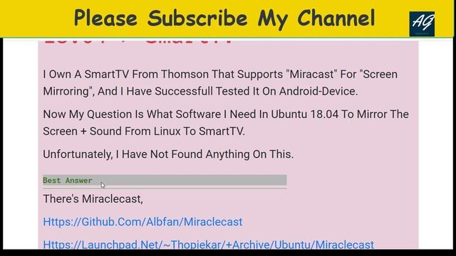 screen - Miracast: Ubuntu 18.04 SmartTV смотреть онлайн