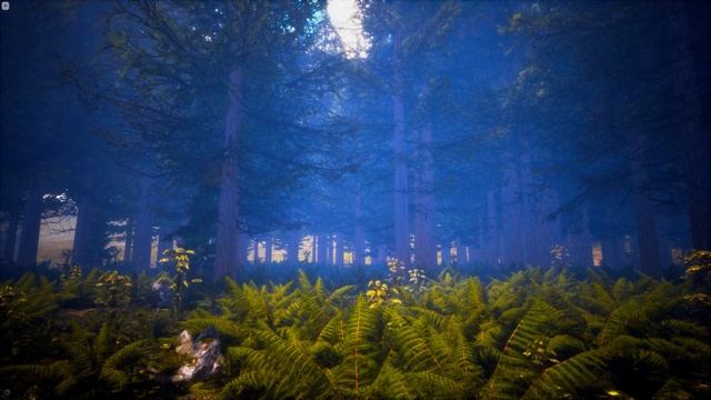 Lighting Show Case Unreal Engine 4 The Forest 4k смотреть онлайн
