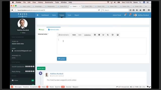 Faveo Helpdesk Live Stream смотреть онлайн
