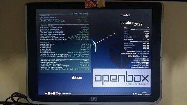 Pentium 4 con Linux Debian 11 y LXQt 🐧✅ смотреть онлайн
