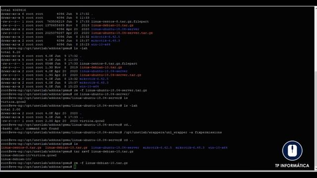 EVE-NG - Criando um PC Linux para usar no seu lab. смотреть онлайн