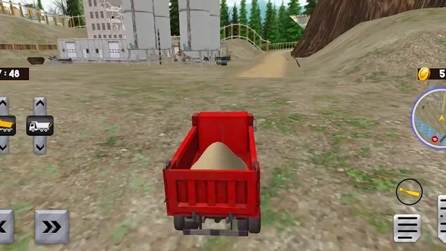 Construction Simulator - Sand Excavator Offroad Crane Transporter #01 Best Android Gameplay смотреть онлайн
