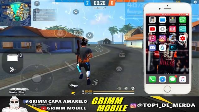 COMO DEIXAR O SEU IPHONE E ANDROID VIOLENTAMENTE MAIS RÁPIDO PARA O FREE FIRE !! смотреть онлайн