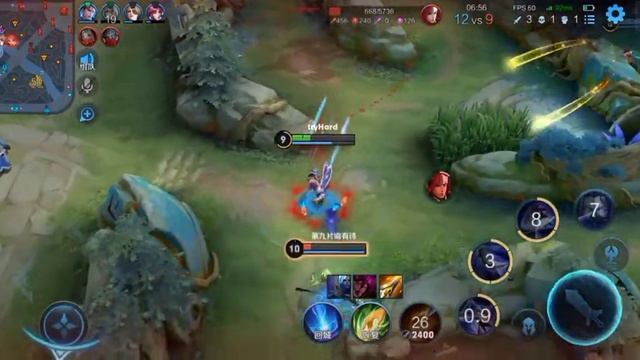 Honor Of kings | Lan Ling Wan-Batman Gameplay | 王者荣耀 смотреть онлайн