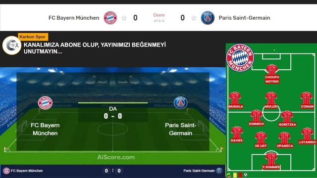 BAYERN MUNIH TURLADI PSG VEDA ETTİ!... BAYERN 2-0 PSG смотреть онлайн