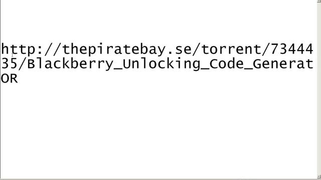 BLACKBERRY UNLOCKING SOFTWARE FREE смотреть онлайн
