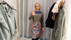 H&M примерка , ищу "верх" для своей юбки, часть 2