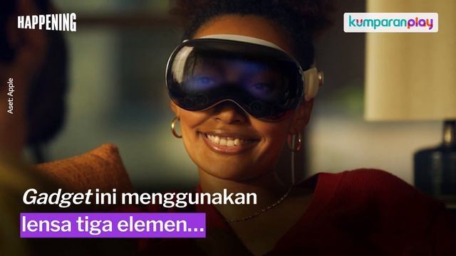 Apple Perkenalkan Vision Pro, AR - VR Mirip Kacamata Ski смотреть онлайн