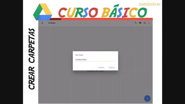 Curso de Google Drive para iOS - Crear carpetas смотреть онлайн