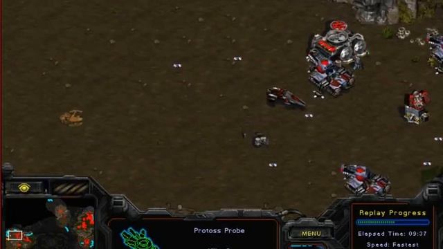 StarCraft: Brood War - Elky vs Crystal [ 1 Protoss vs 1 Terran ] Neo Lost Temple 22 12 2002 смотреть онлайн