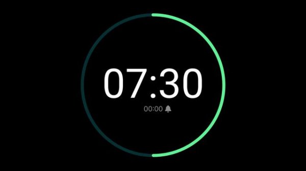 15 Minute Countdown Timer with Alarm / iPhone Timer Style