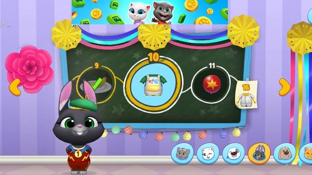 My Talking Tom Friends - Gameplay Walkthrough Part 23 - Becca's Artist's Smock (iOS, Android) смотреть онлайн