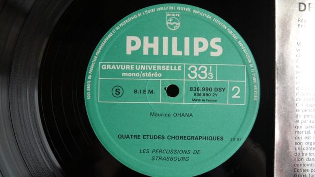 Ohana, Kabeláč, Les Percussions De Strasbourg – 4 Etudes Chorégraphiques 8 Inventions смотреть онлайн