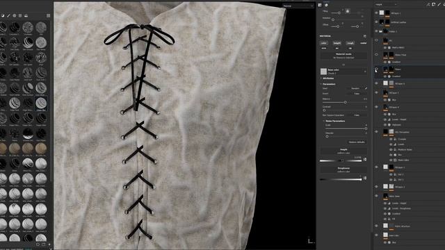 Making a Post-Apocalyptic Vest Material in Substance 3d Painter - Tutorial смотреть онлайн