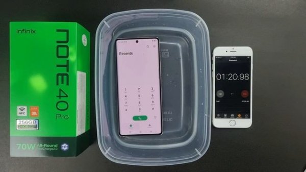 Infinix NOTE 40 Pro Water Test 💧💦 | iP53 Water Test Of Infinix Note 40 Pro