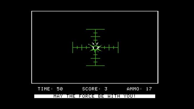 Star Wars - (1977) - Apple II - gameplay HD смотреть онлайн