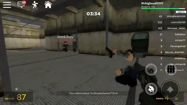 Half Blox 2 Team death match gameplay смотреть онлайн