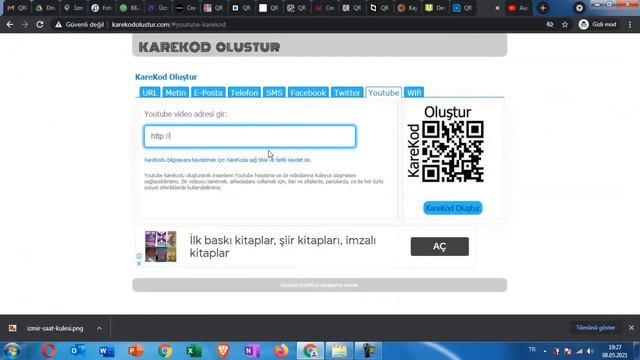 QR Kod Oluşturma Ve QR Kod Ile Paylaşım