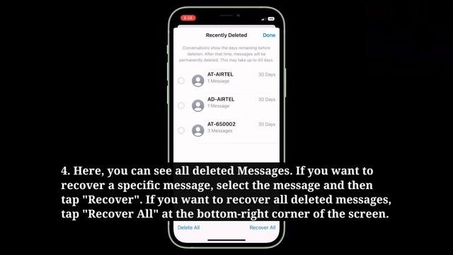 How To Recover Deleted Text Messages on iPhone iOS 18? Here's the way смотреть онлайн