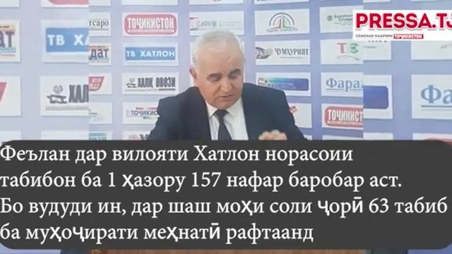 Норасоии табибон дар Хатлон. Мушкилӣ як муддат боқӣ мемонад! смотреть онлайн