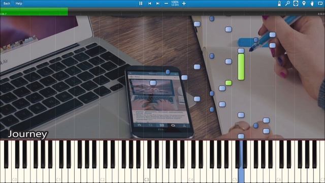iOS 17 (iPhone 15) Ringtones in Synthesia - Piano Tutorial 🎹 смотреть онлайн